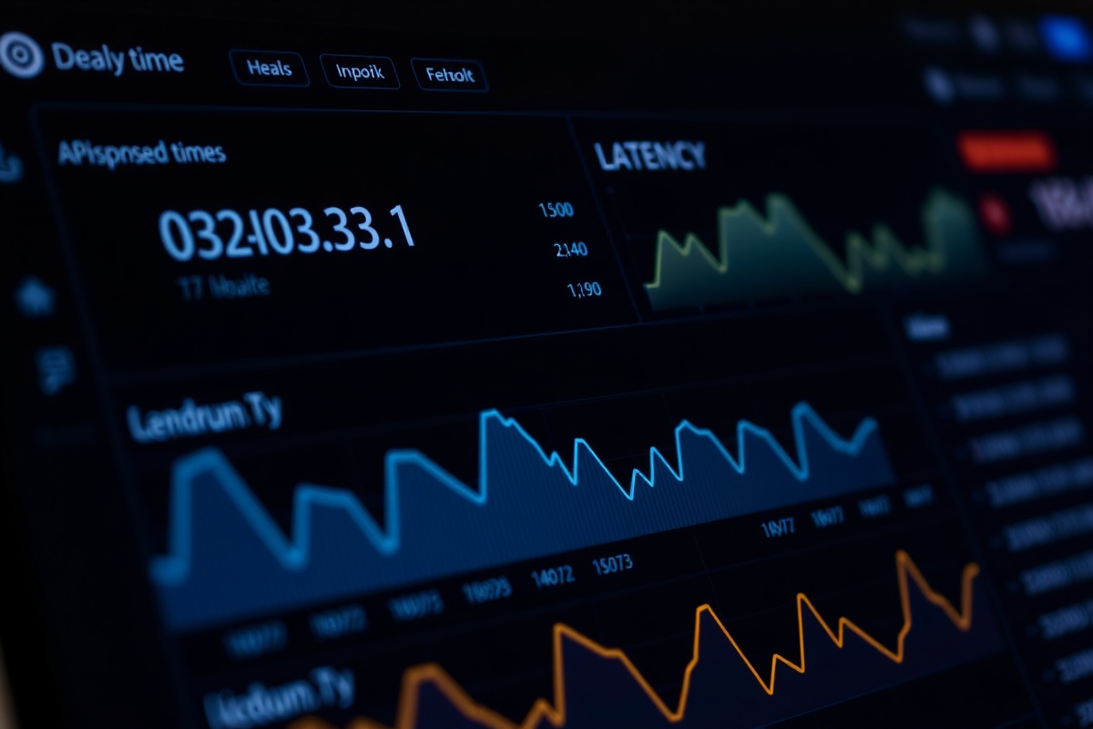 Интерфейс панели управления PulseKit с графиками аптайма
